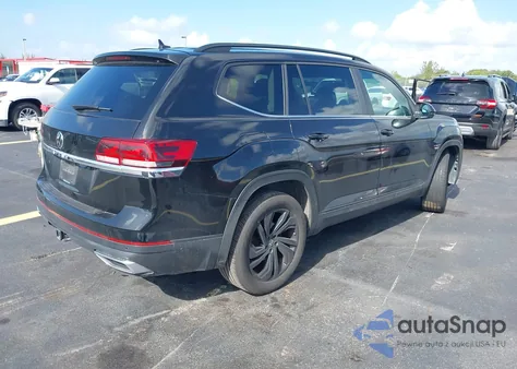 2022 Volkswagen Atlas 3.6L V6 Se W/Technology из США, поврежденный, VIN 1V2WR2CA9NC524493